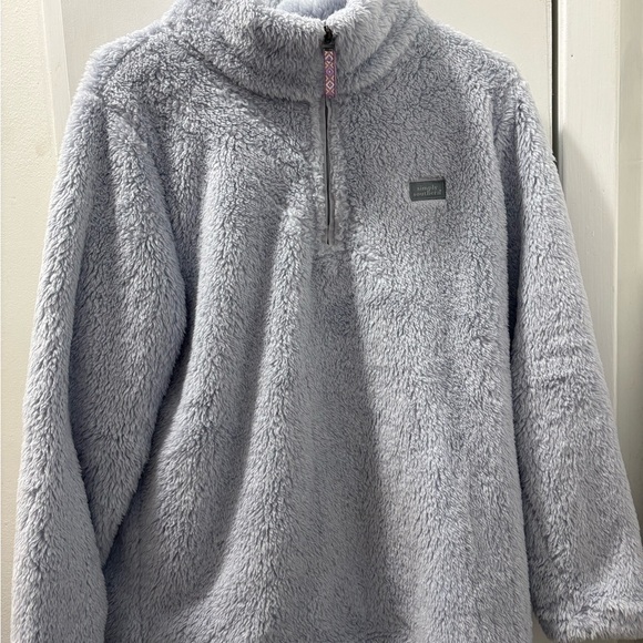Simply Southern Light Gray Teddy Jacket - Picture 1 of 5